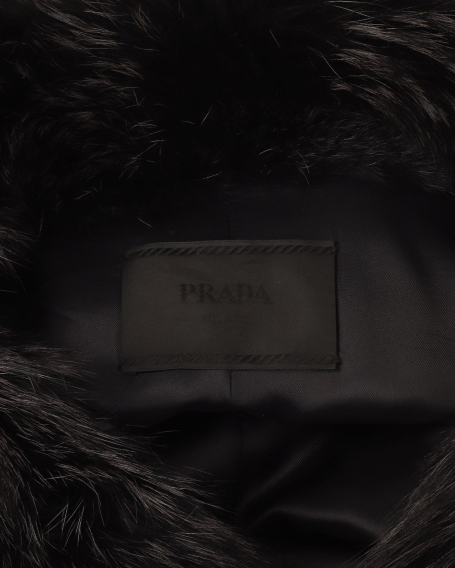 Double Breasted Fox Fur Coat