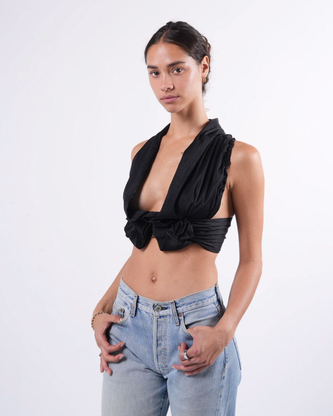 SS 1998 Black Corset (Frida Kahlo Collection)