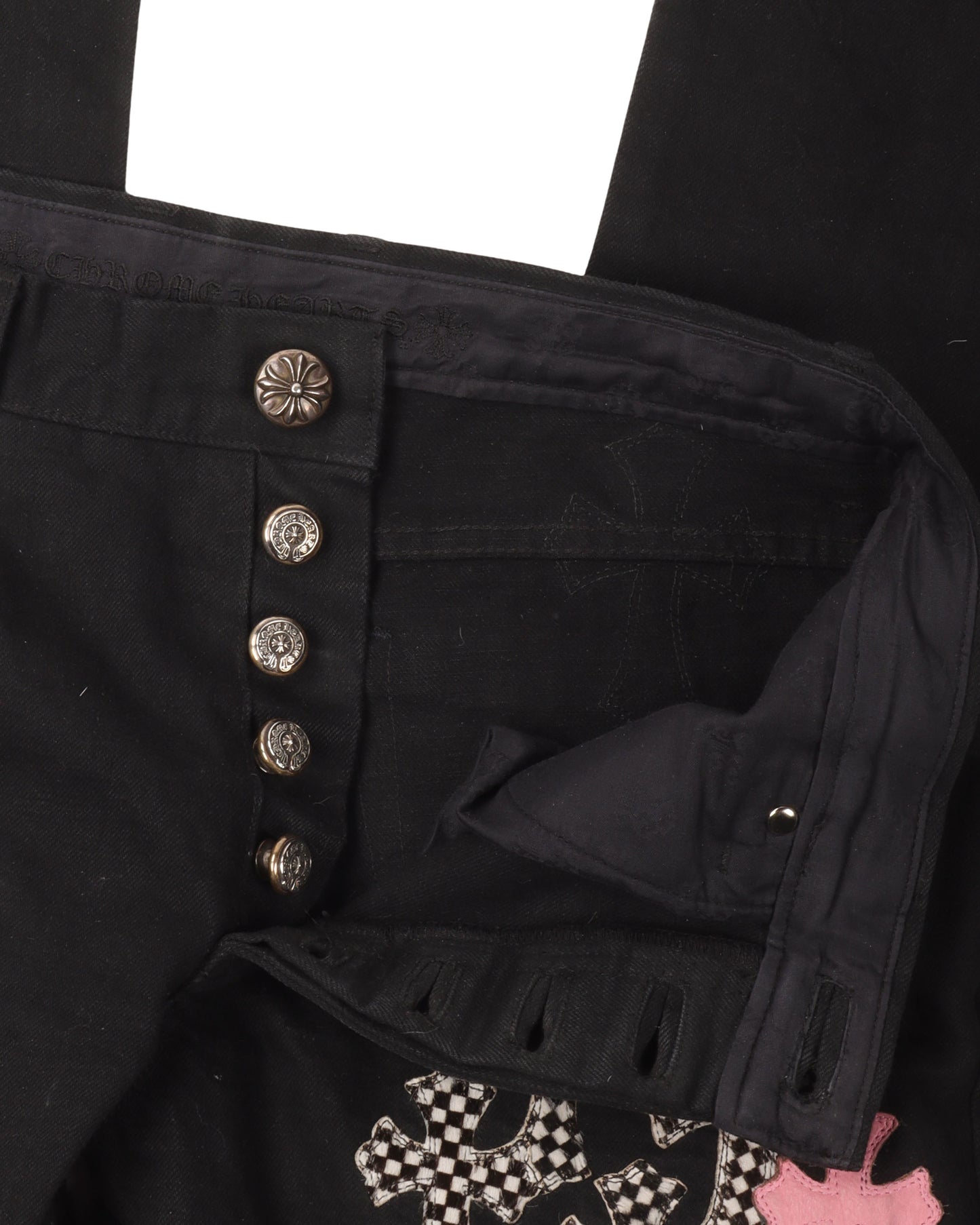 Le Fleur Cross Patch Jeans