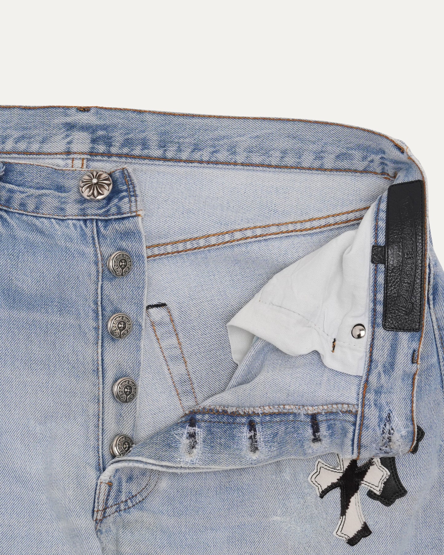 Levi's 501 Redline Cross Patch Jeans