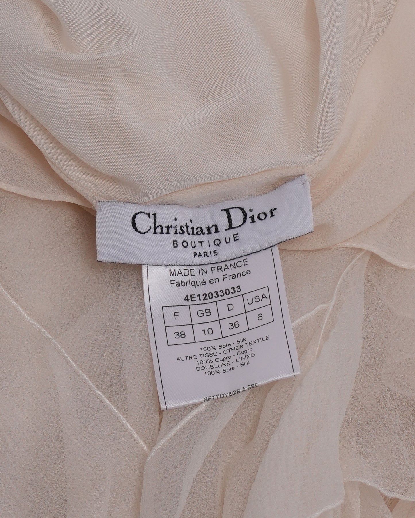 SS 2004 Ruffled Gown