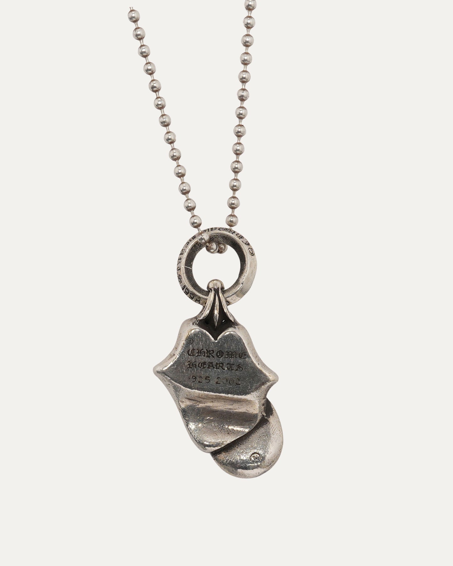 Rolling Stones Pendant with Ball Chain