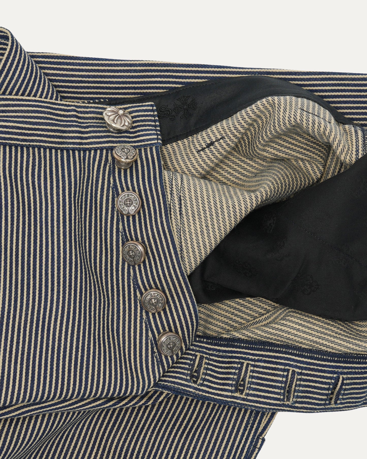 Hickory Stripe Double Knee Pants