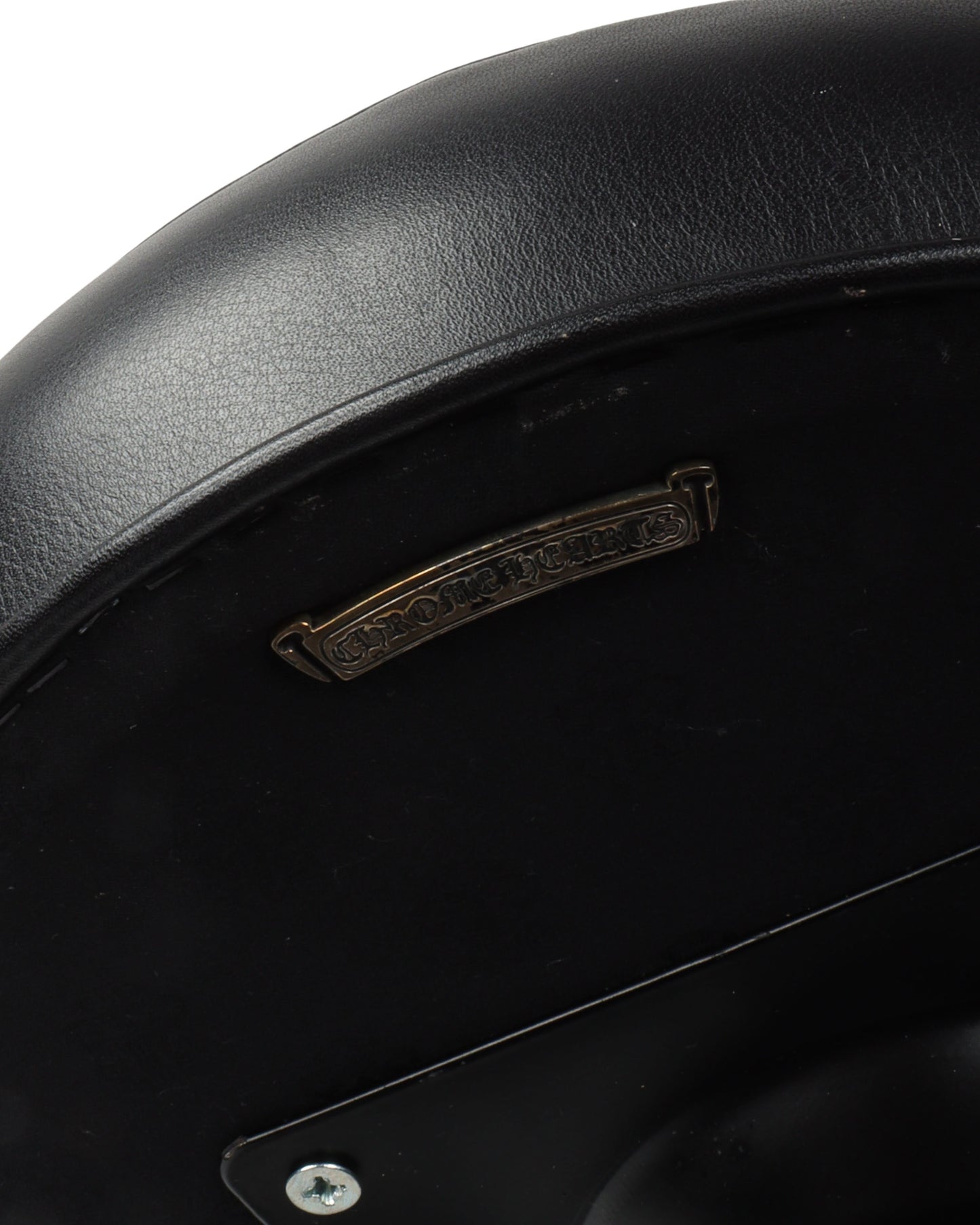 Leather Cross Patch Stool