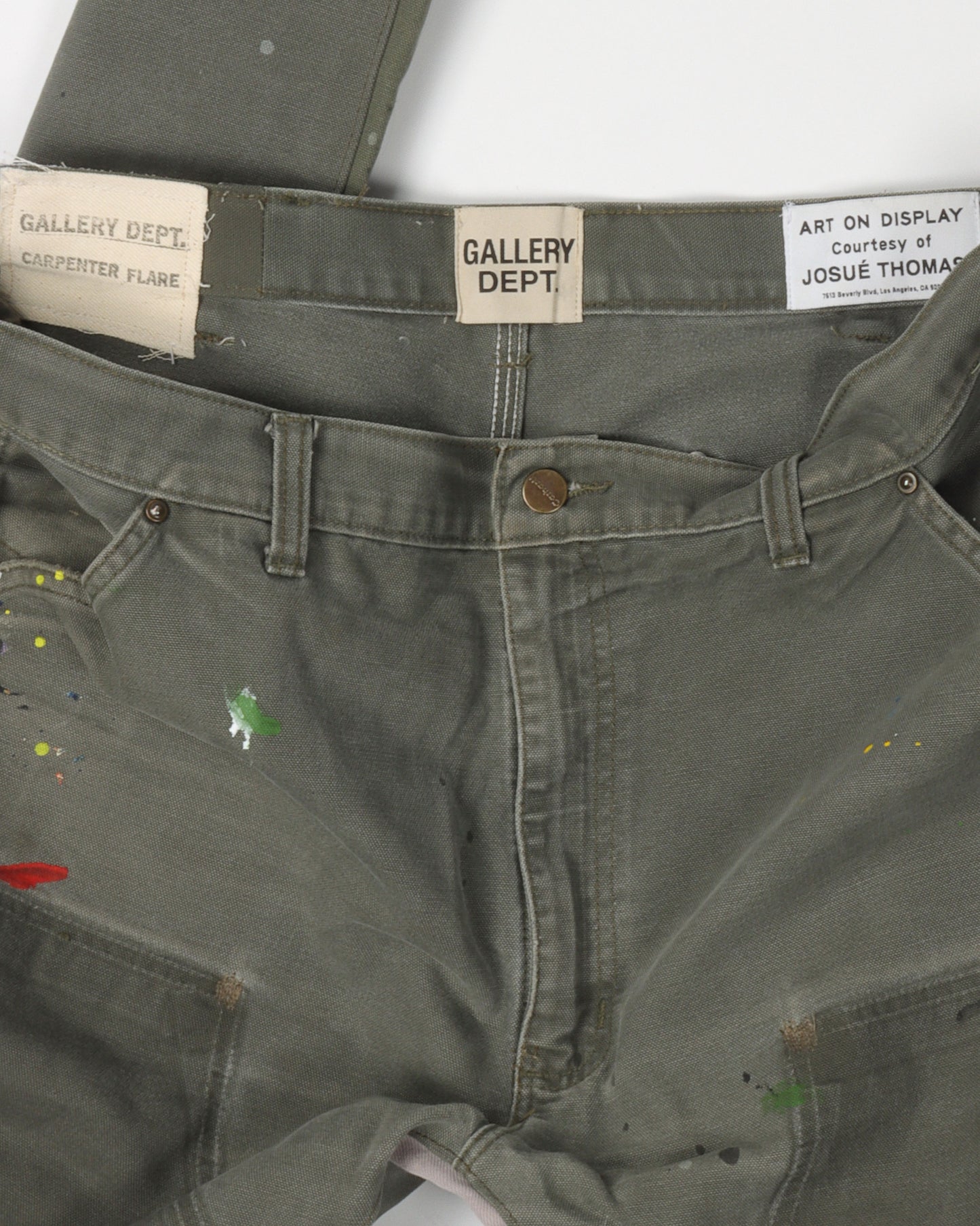 Double Knee La Flare Pants