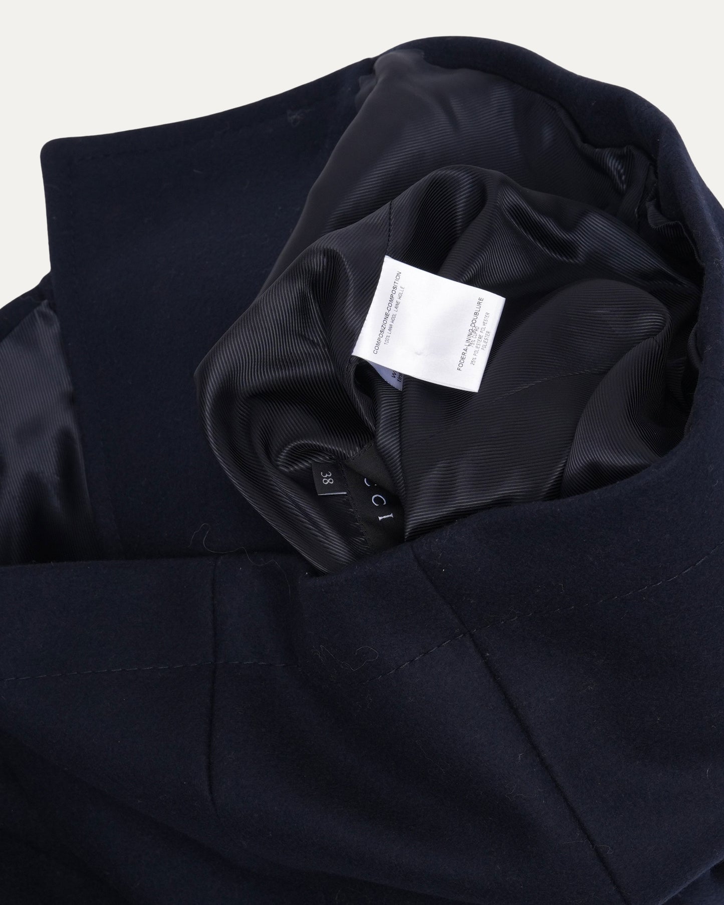 Double Breasted Peacoat