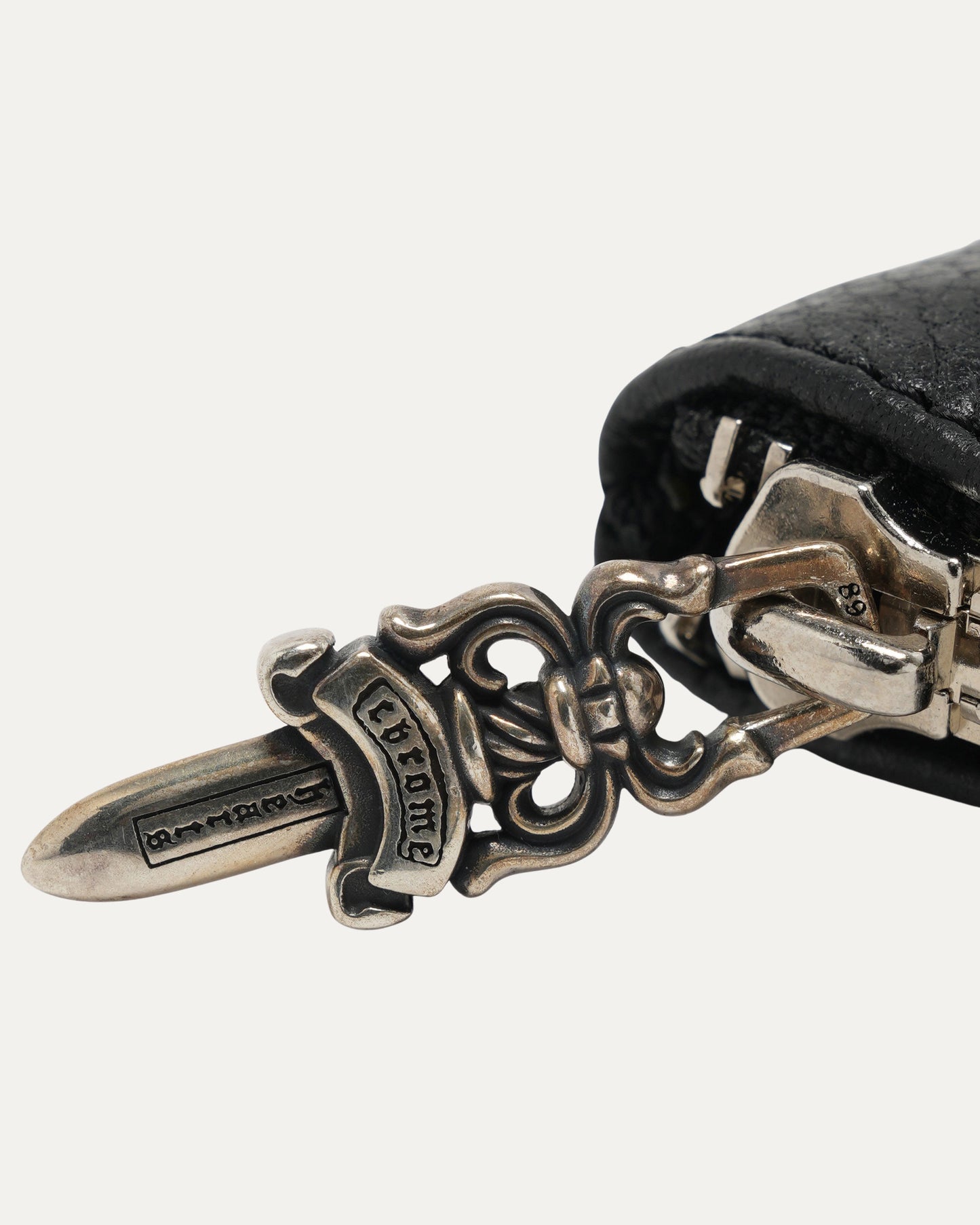 Cross Patch Zip Wallet