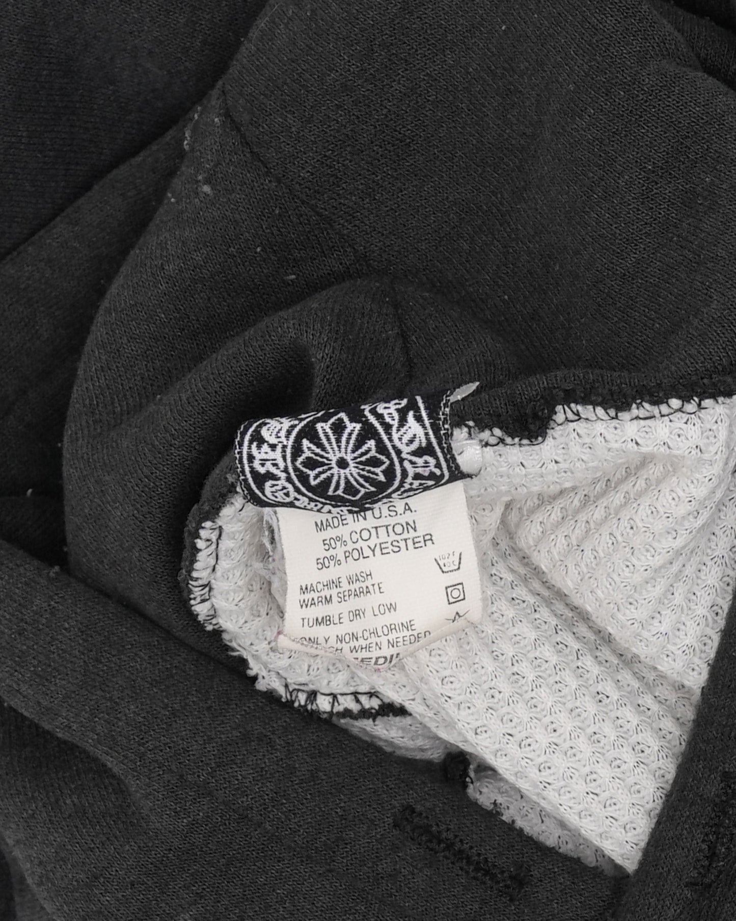 Vintage Thermal Lined Horseshoe Logo Hoodie