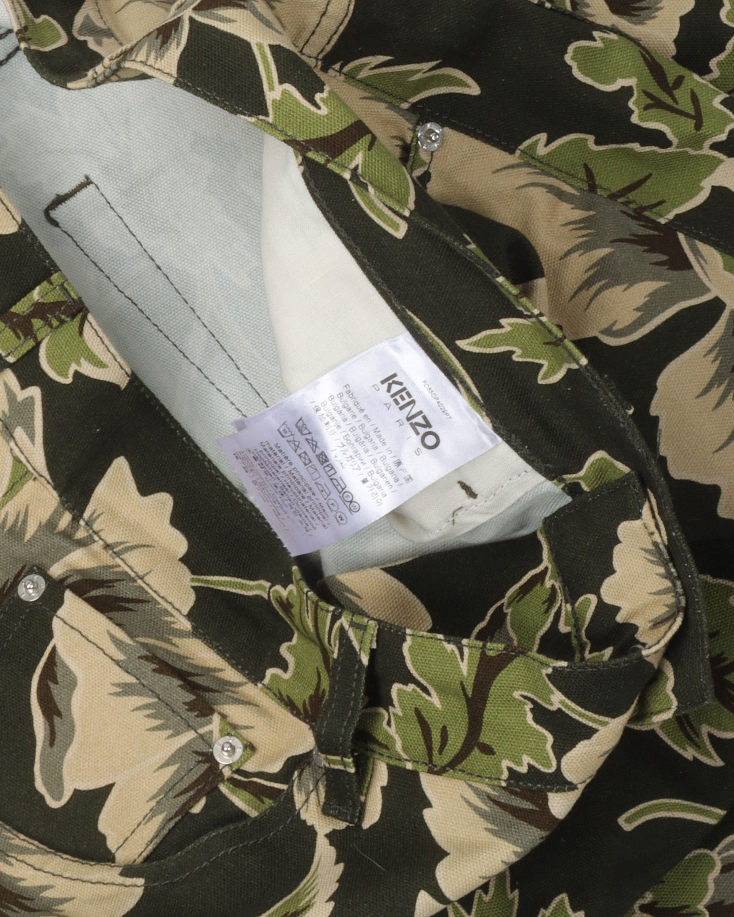 Floral Print Loose Fit Jeans