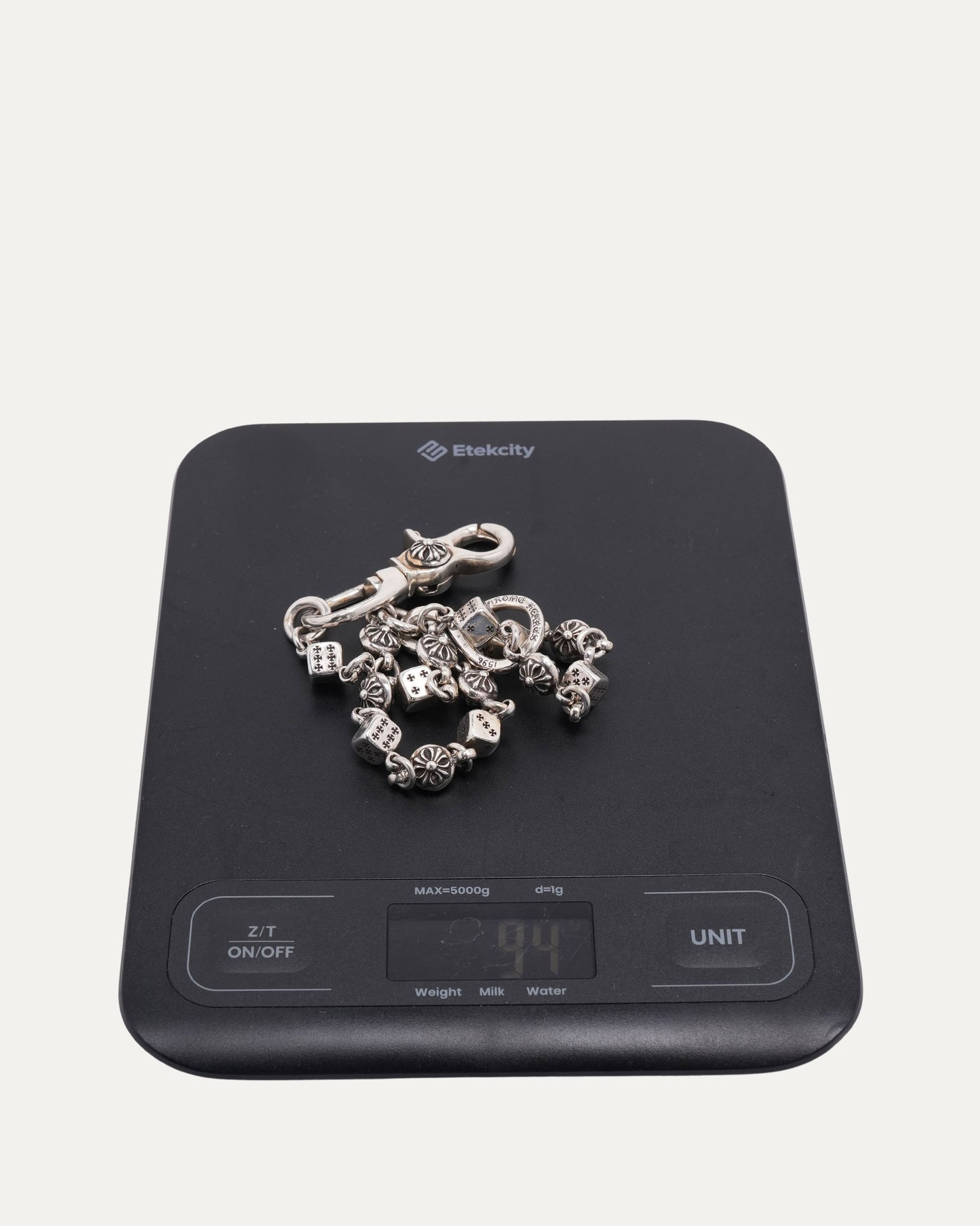 Dice and Plus Ball Wallet Chain