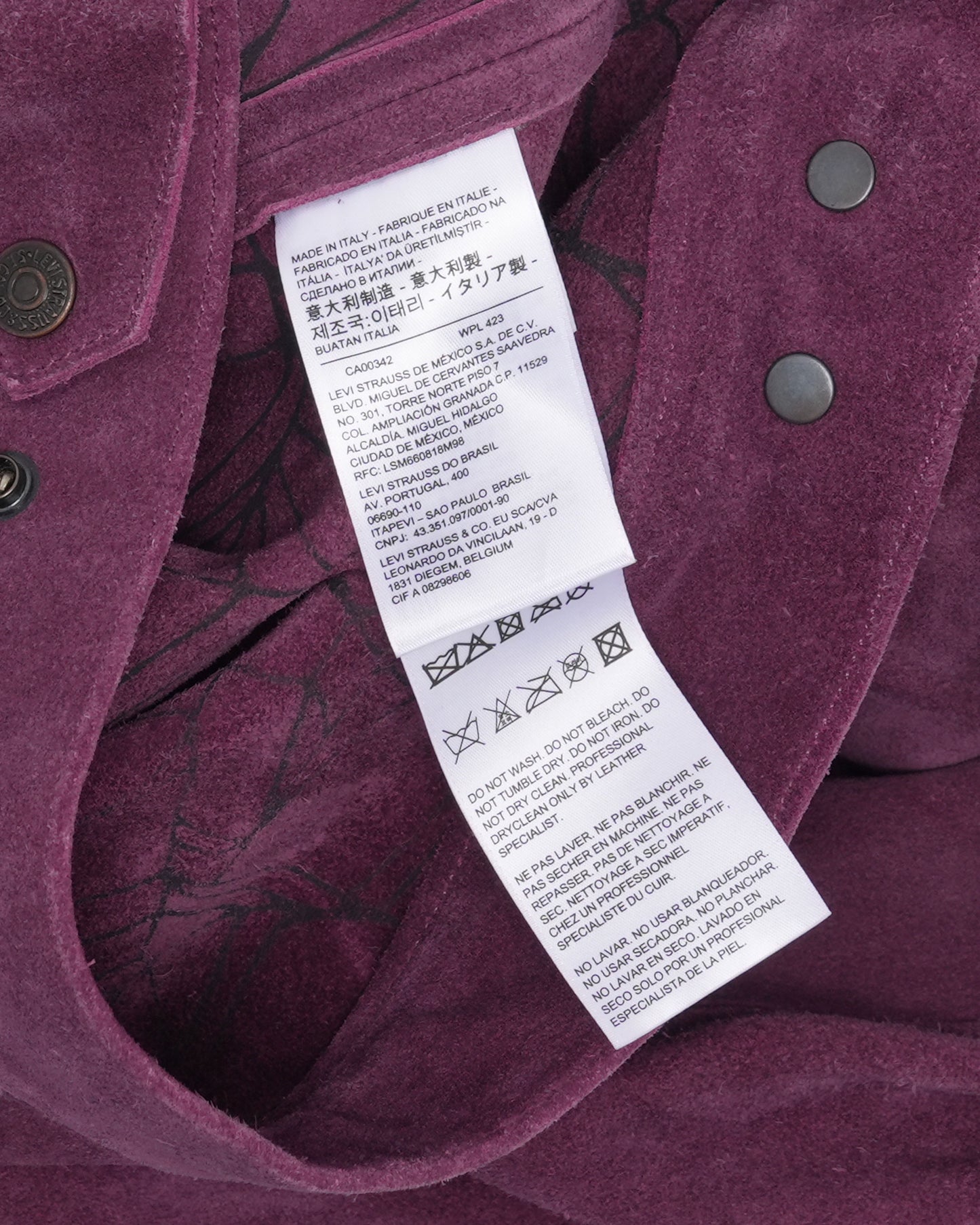 1960's Suede Trucker Jacket