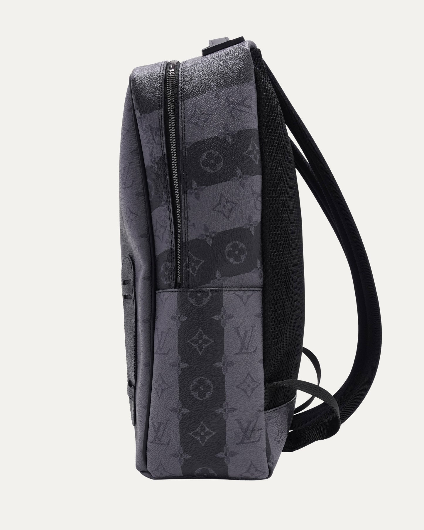 Nigo Striped Monogram Utility Backpack