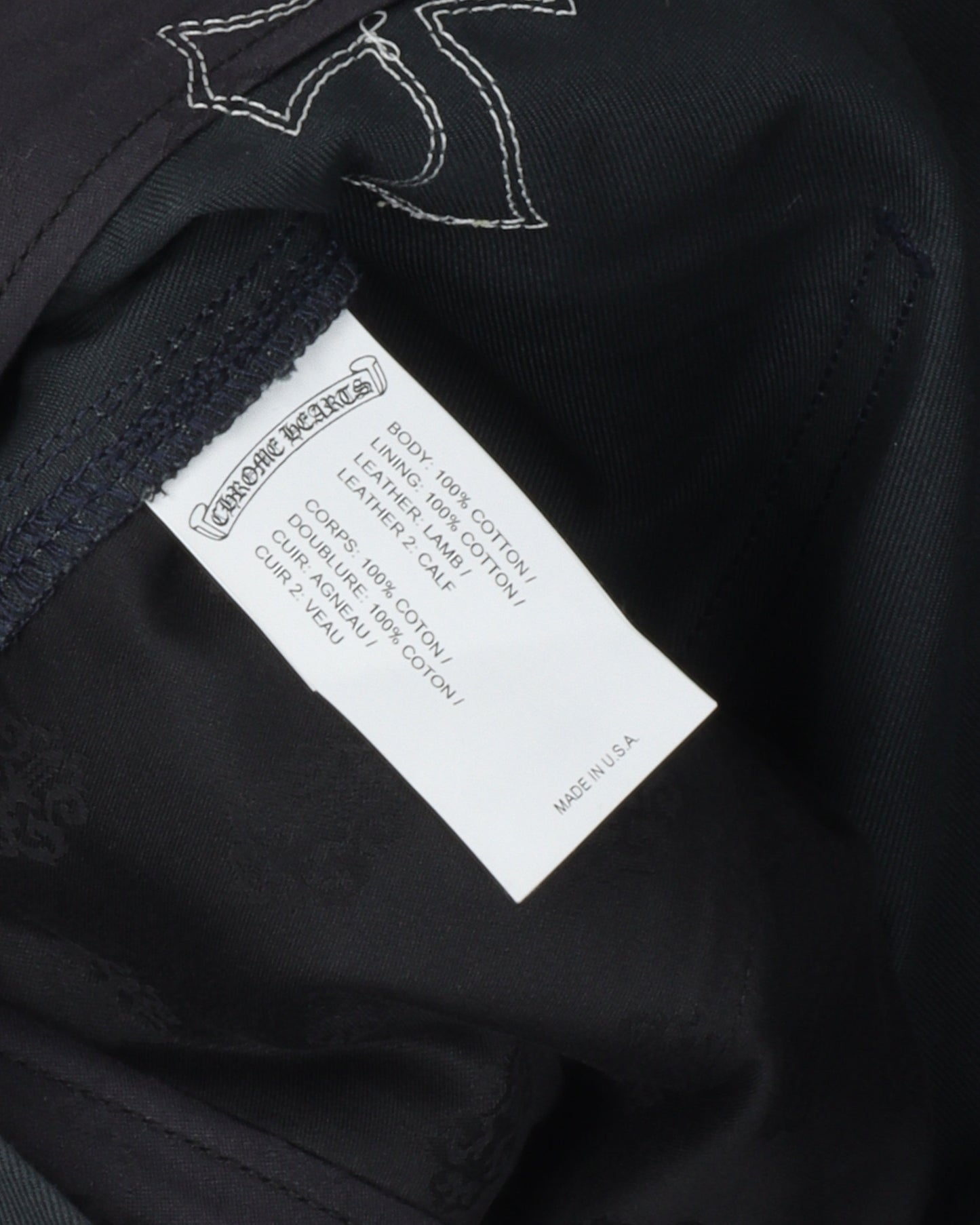 Multicolor Cross Patch Carpenter Pants