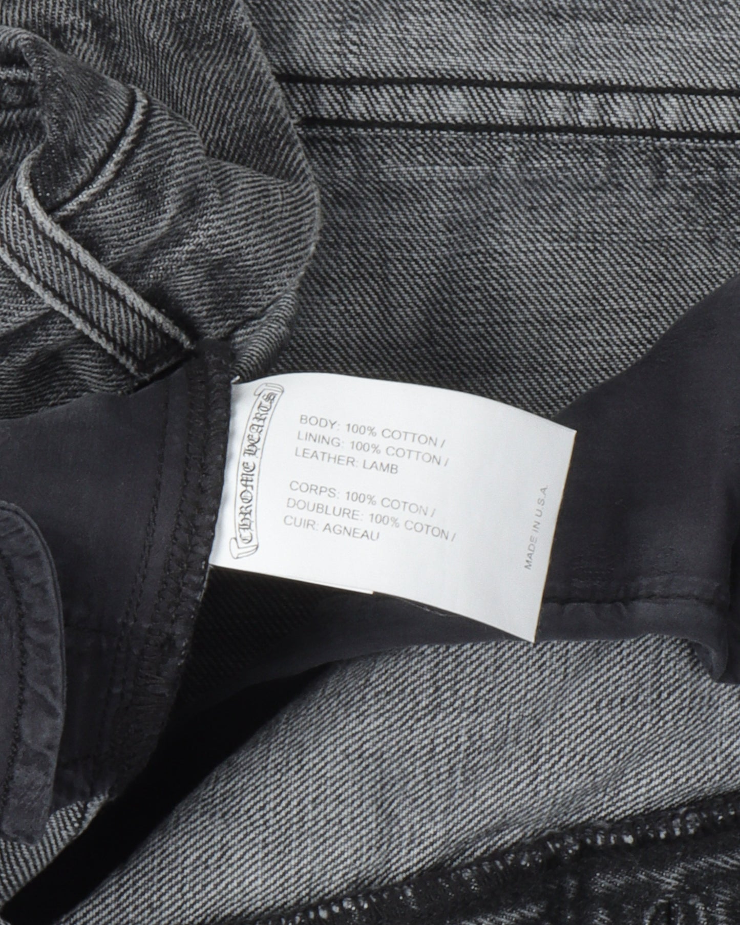 Fleur-Knee Cross Patch Jeans