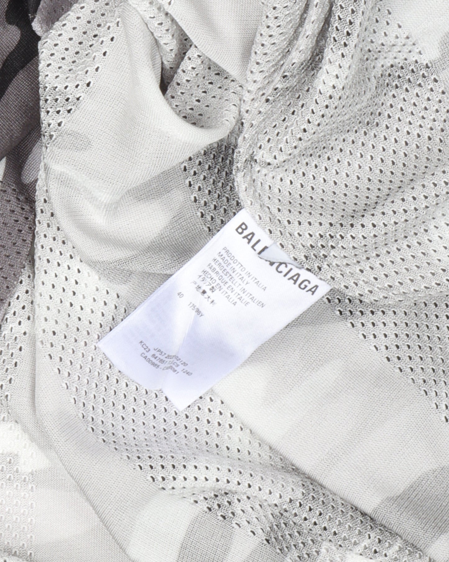 Mesh Camouflage Shirt