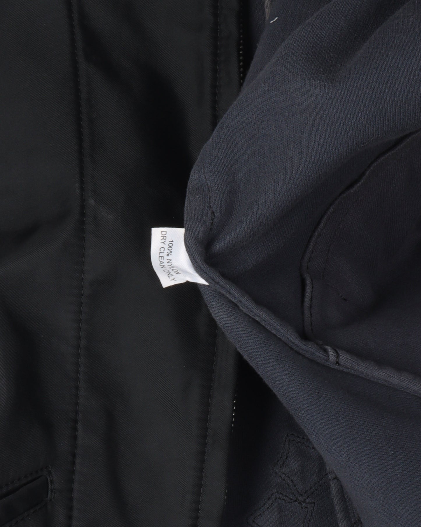 Cemetery Cross Patch Zip Up Work Jacket