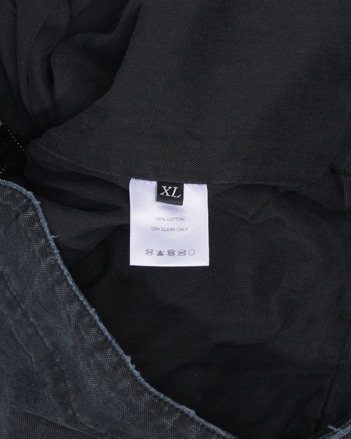 Distressed Cotton Shirt Jacket