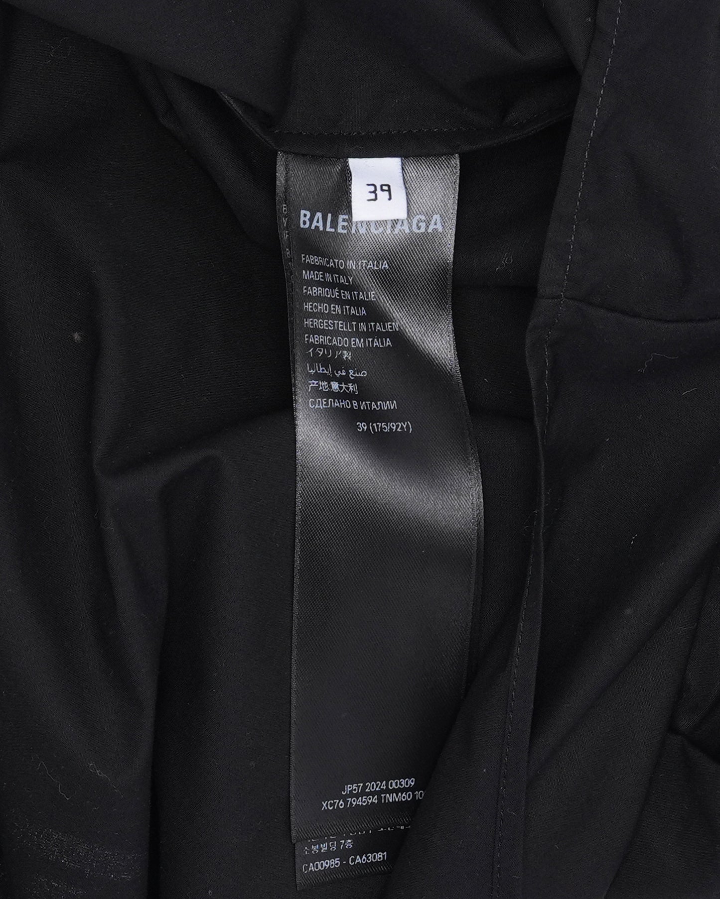 Metal Logo Stencil Oversized Shirt