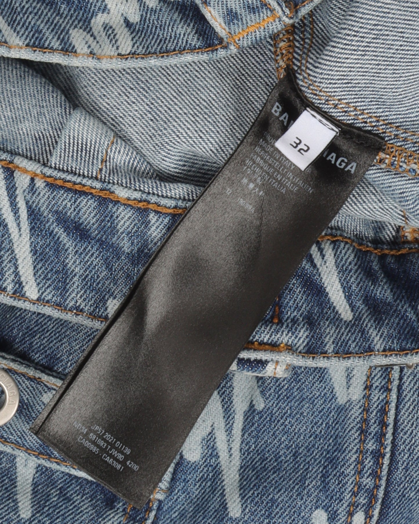 All Over Logo Raver Jeans