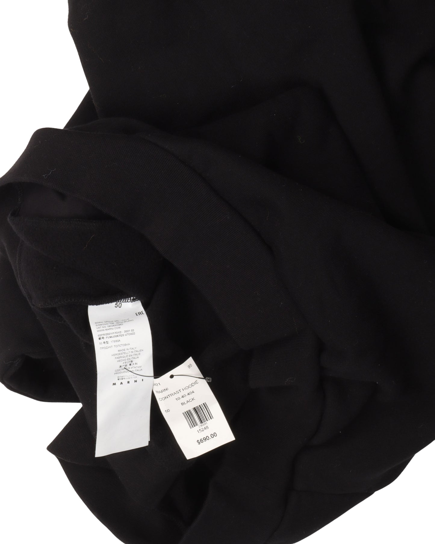 Fuzzy Hood Sweatshirt