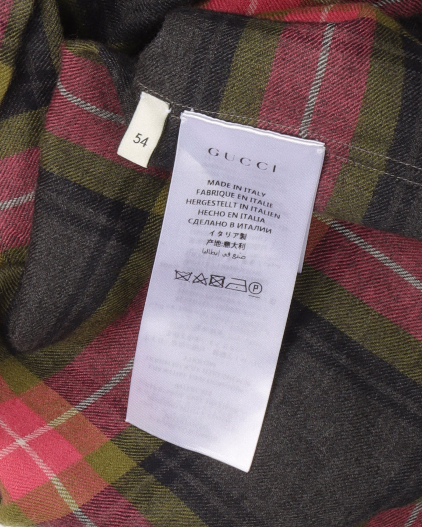 Embroidered Flannel Shirt