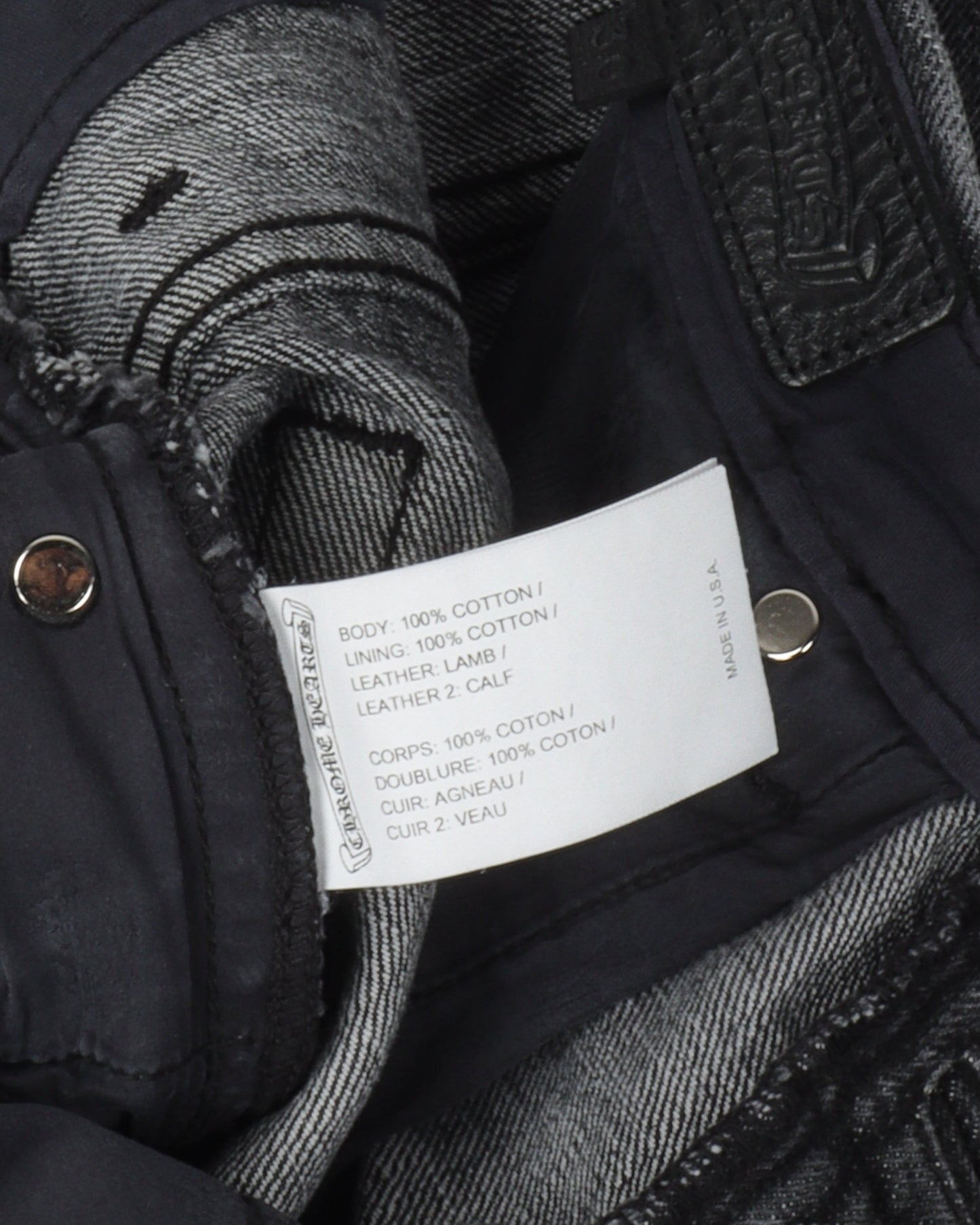 Multicolor Cross Patch Jeans