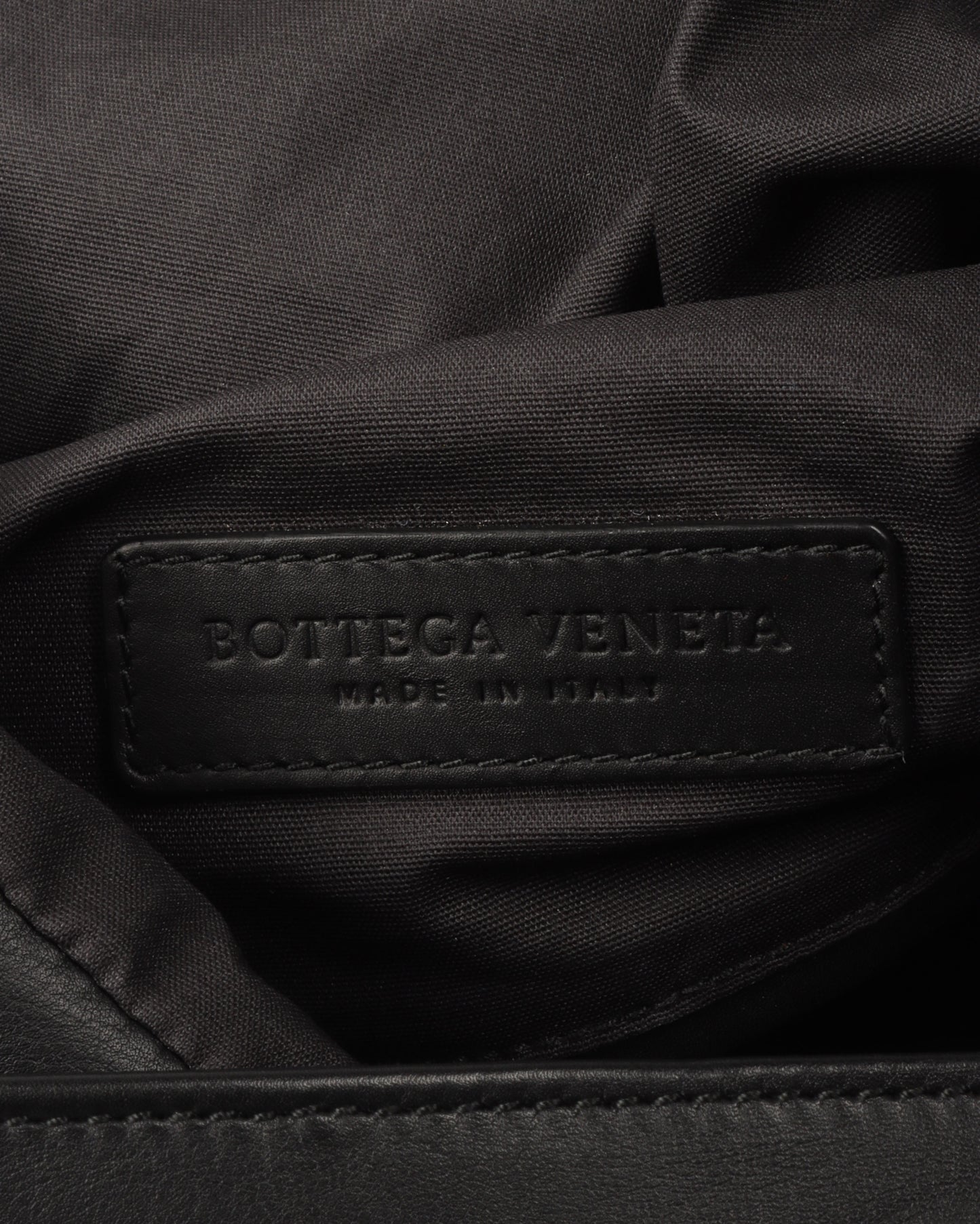 Fold Over Perforated Leather Shoulder Bag