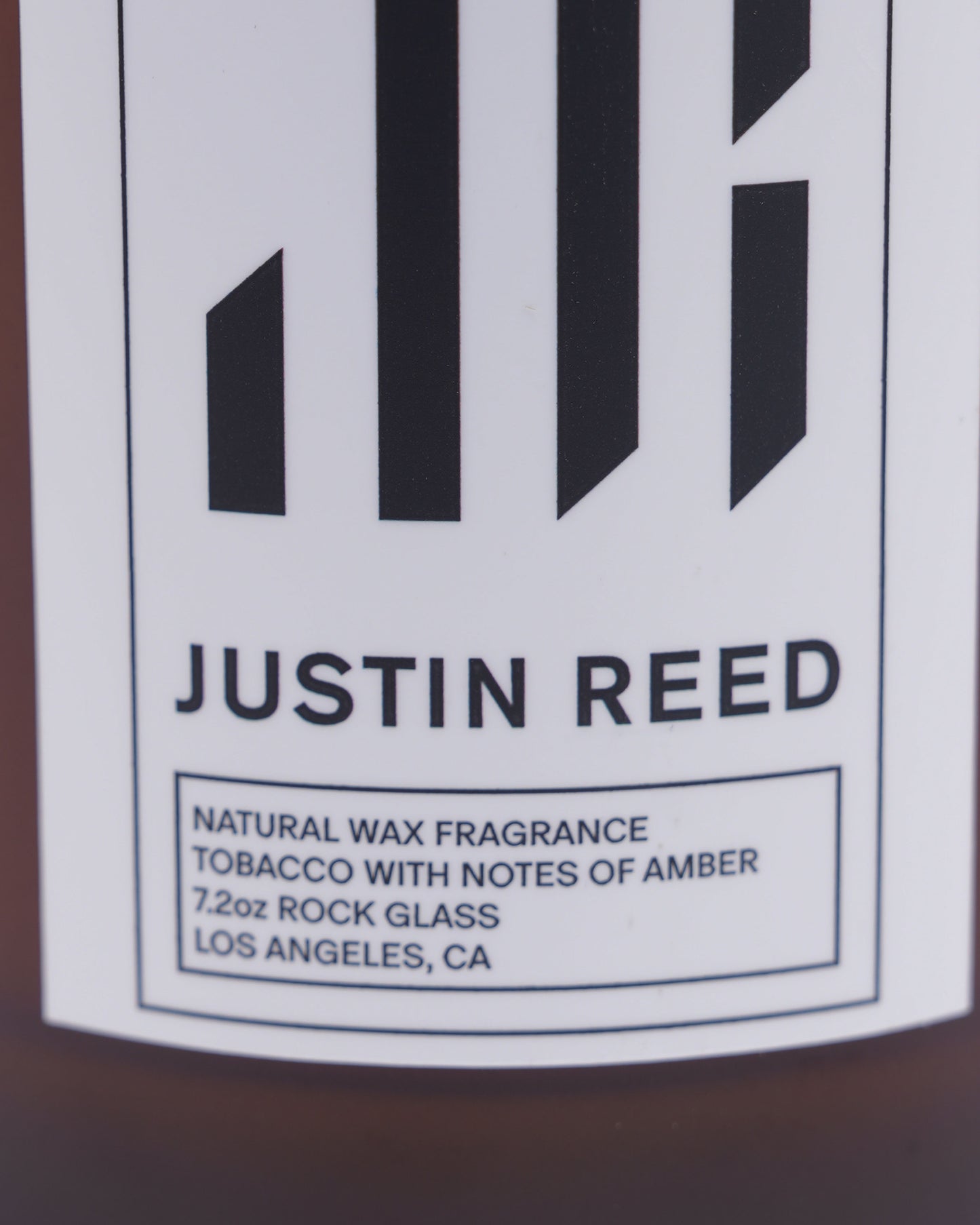 JR-00 'Amant' Tobacco & Amber Infused Candle