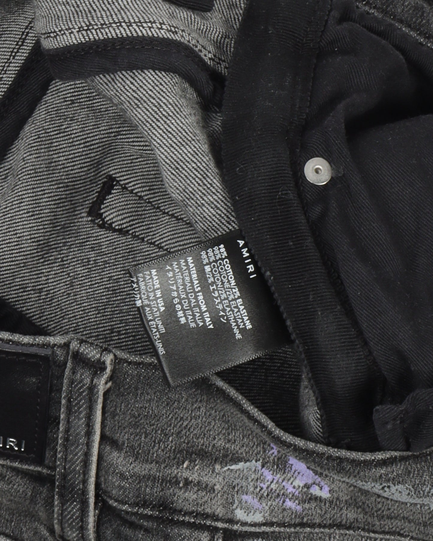 Splatter Paint Jeans