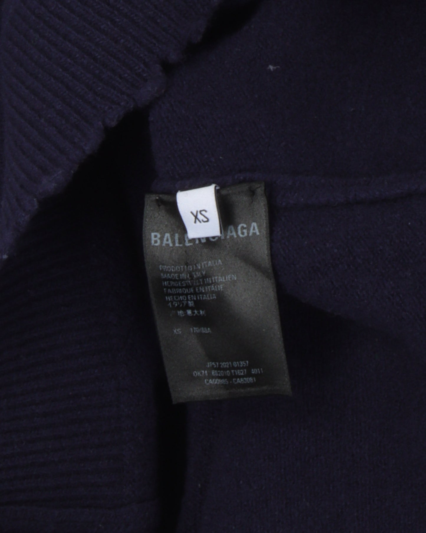 Double B Raw Hem Sweater