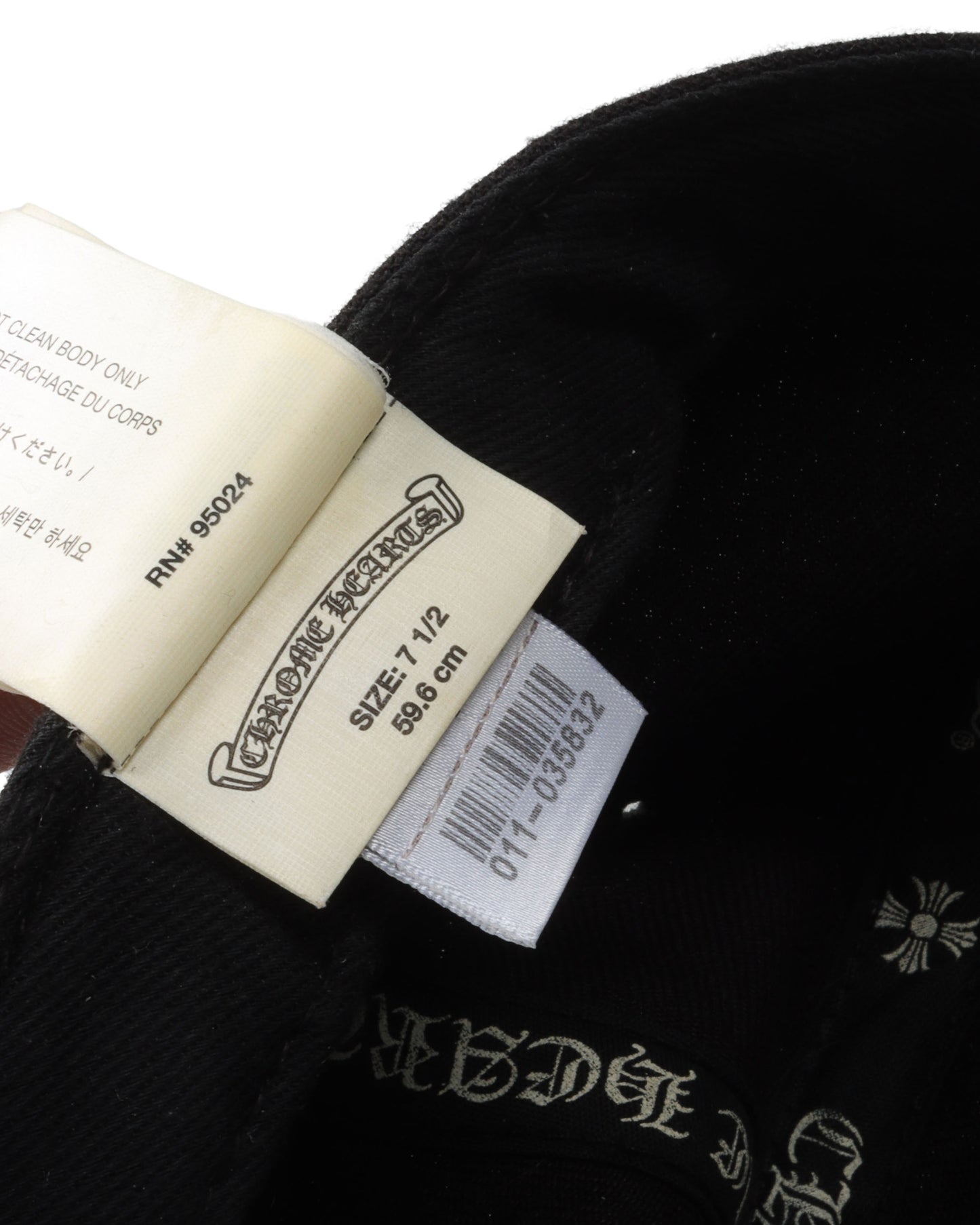 Fitted Tonal Horseshoe Logo Baseball Cap