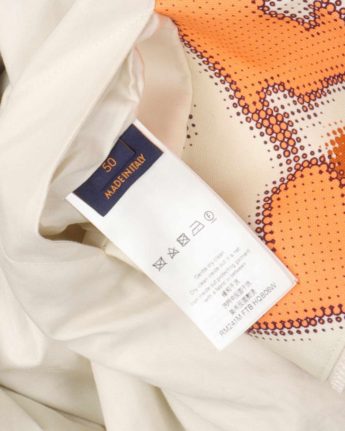 World Map Cotton Hooded Blouson