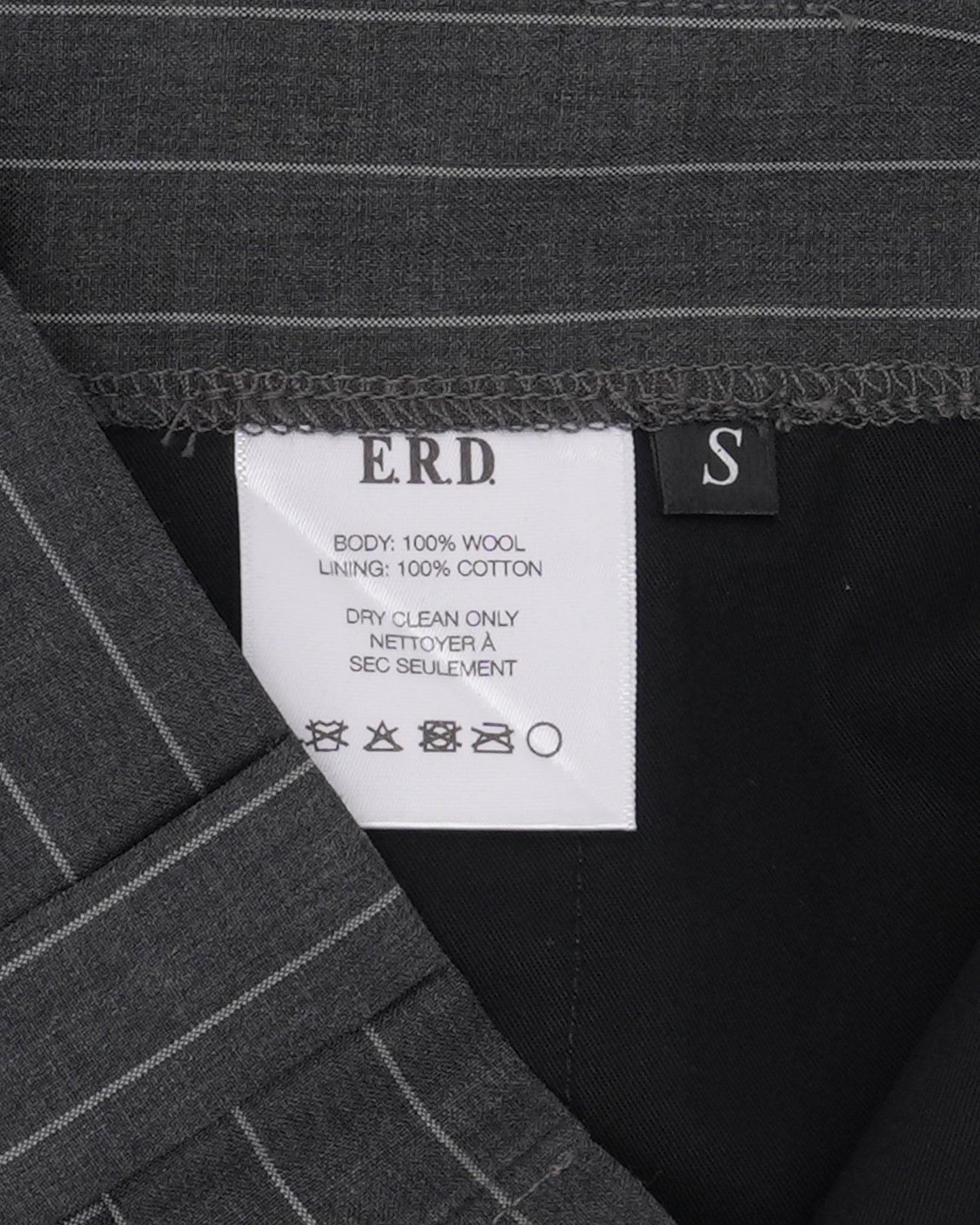 Pinstripe Tailored Shorts