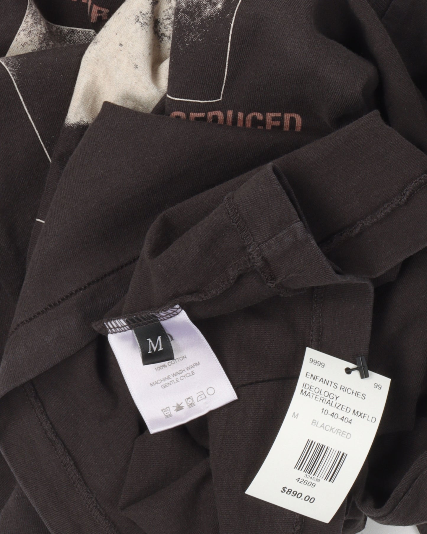 Maxfield Exclusive Ideology Materialized Long Sleeve T-Shirt