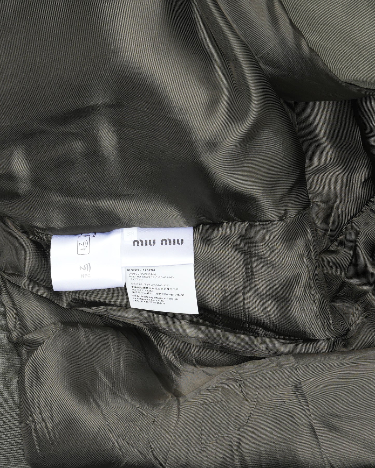 Olive Hooded Jacket