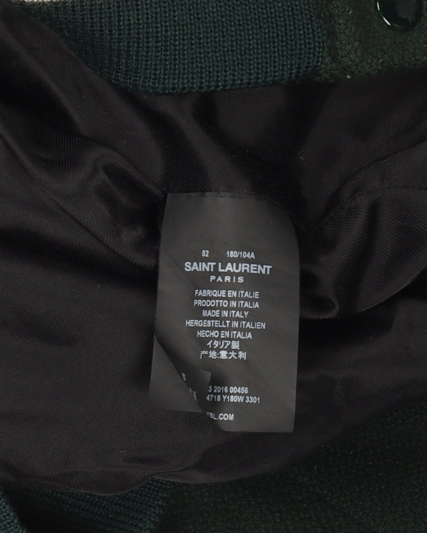 FW16 Forest Green Teddy Jacket