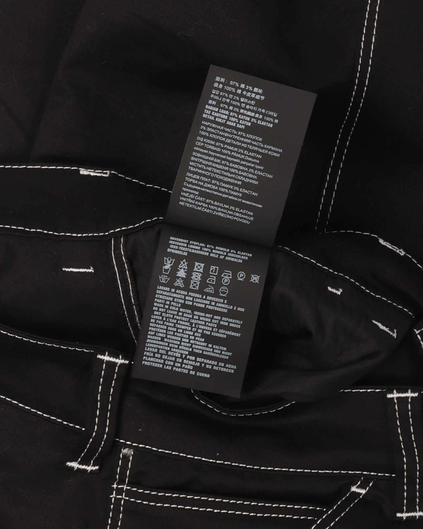 Contrast Stitch Jeans