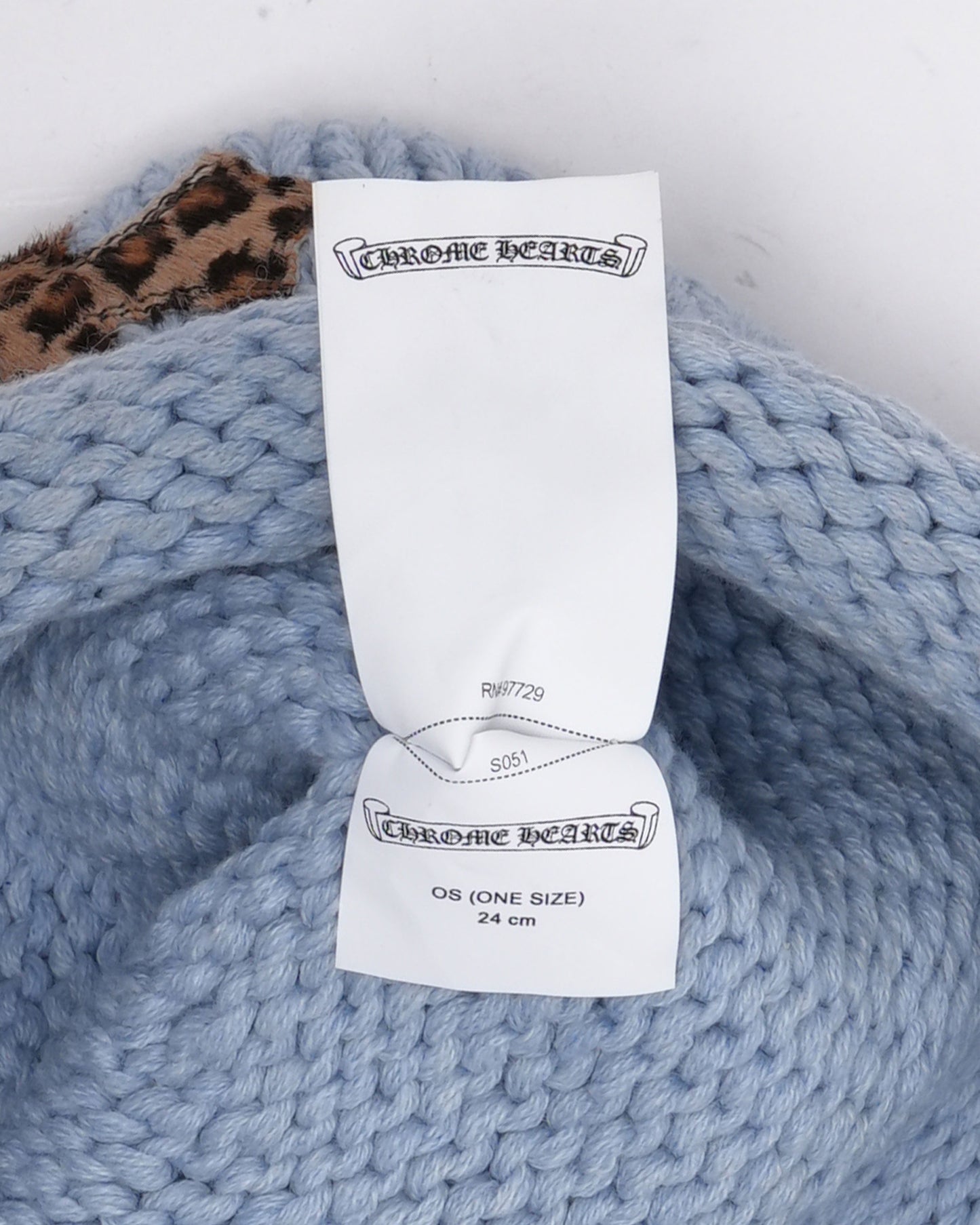 Cashmere Cross Patch Beanie