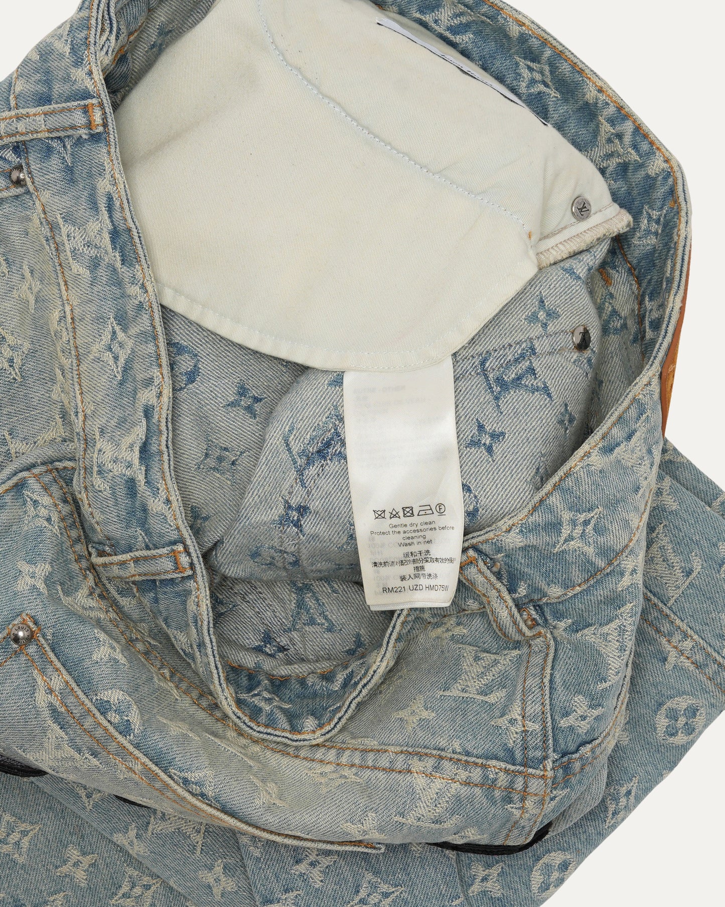 Monogram Graffiti Jeans
