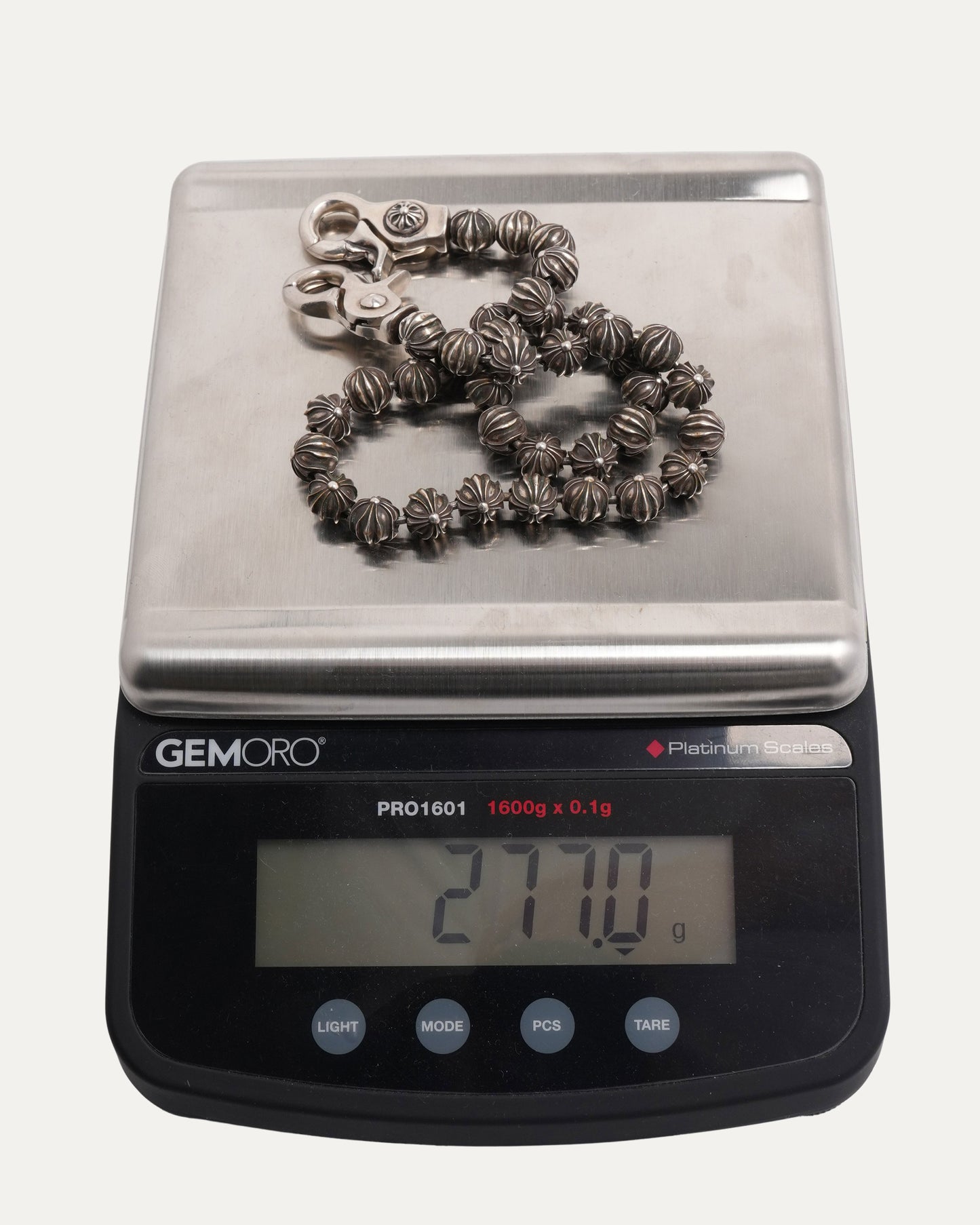 XL Cross Ball Wallet Chain