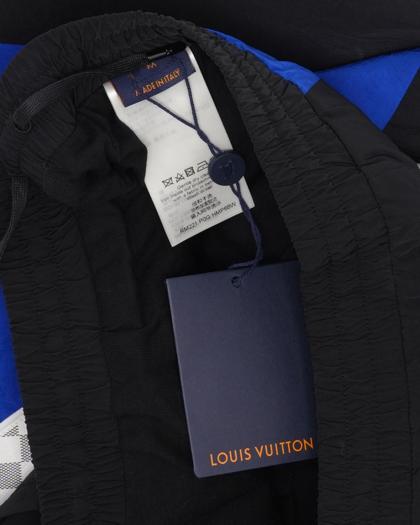 Damier Tape Track Pants