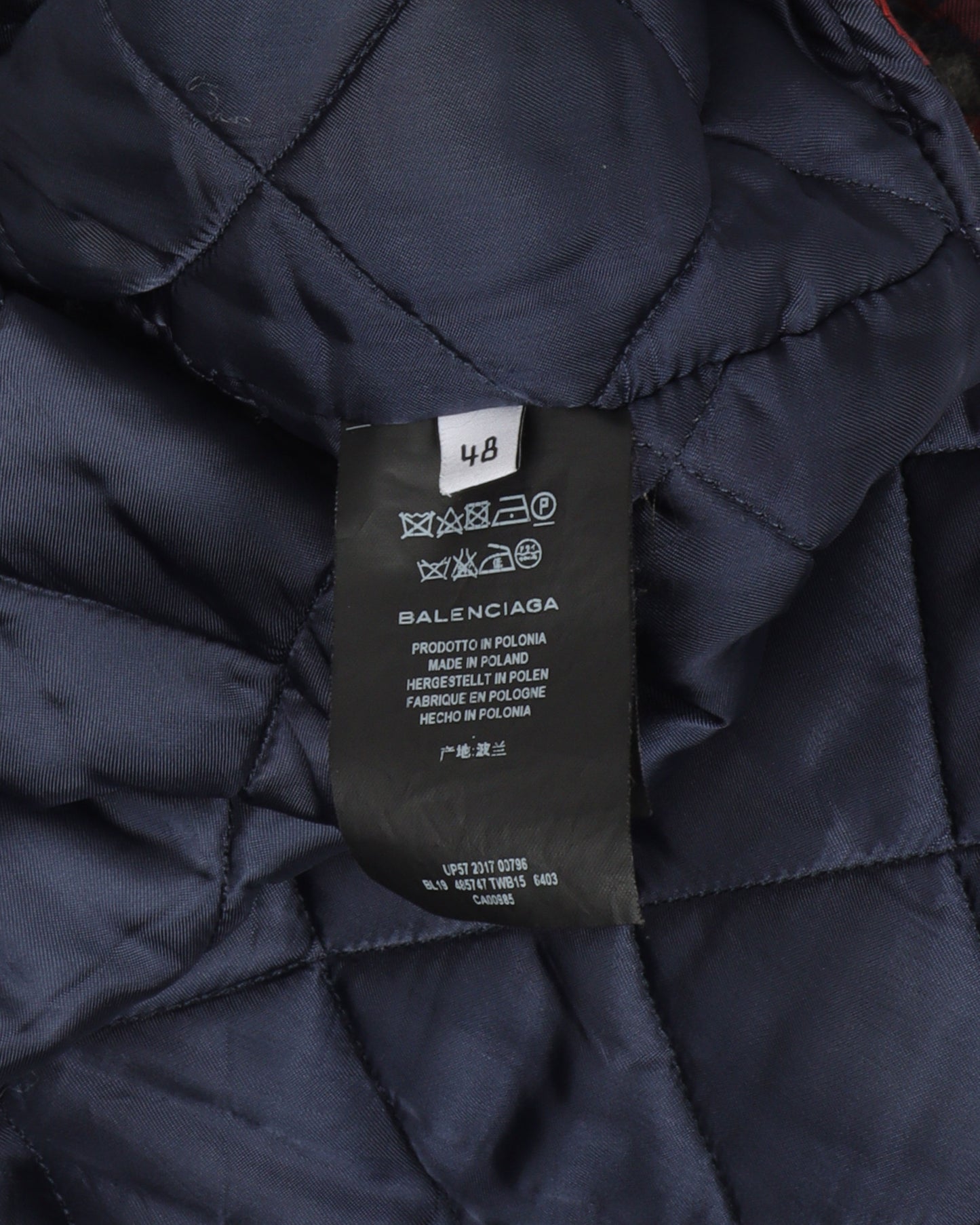 FW17 Quilted Padded Flannel