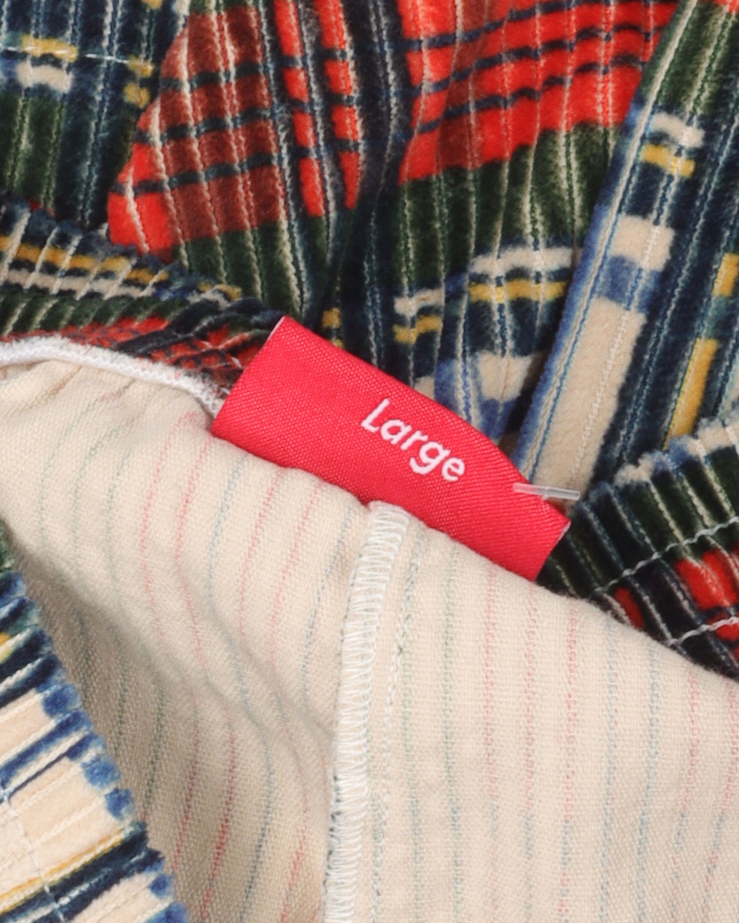 Plaid Corduroy Cherub Shorts