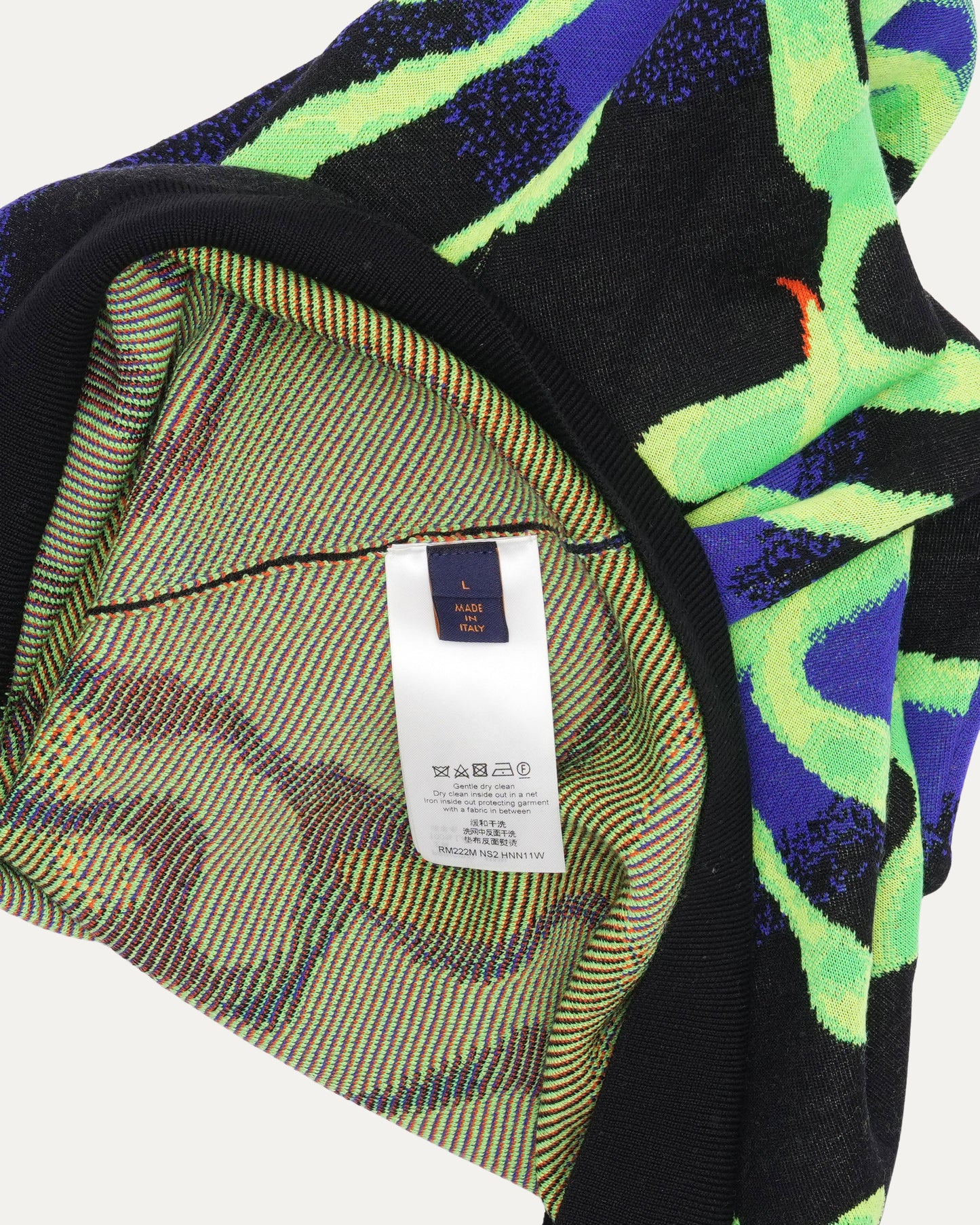 Flame Jacquard Knit Sweater