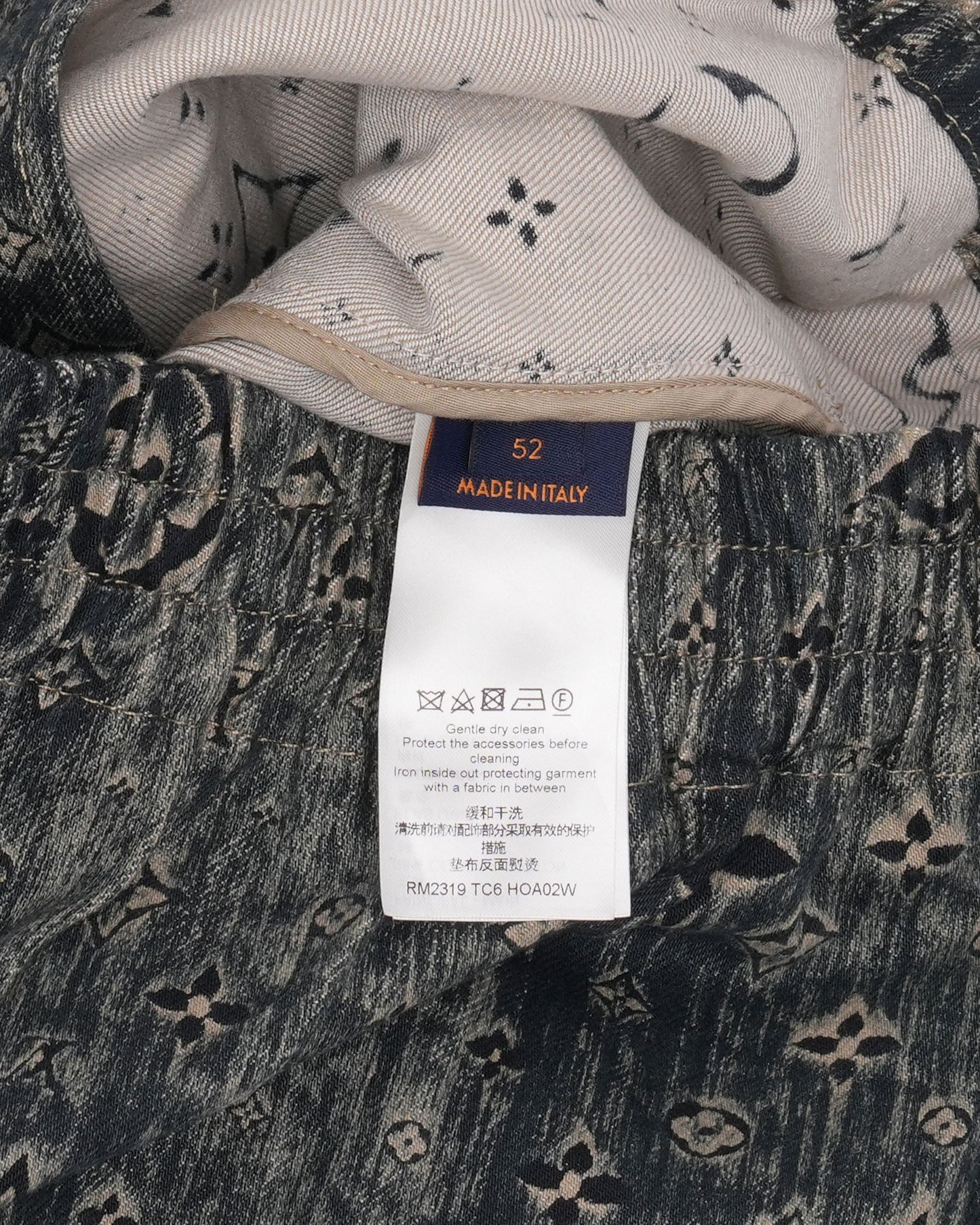 Monogram Tailored Denim Blouson