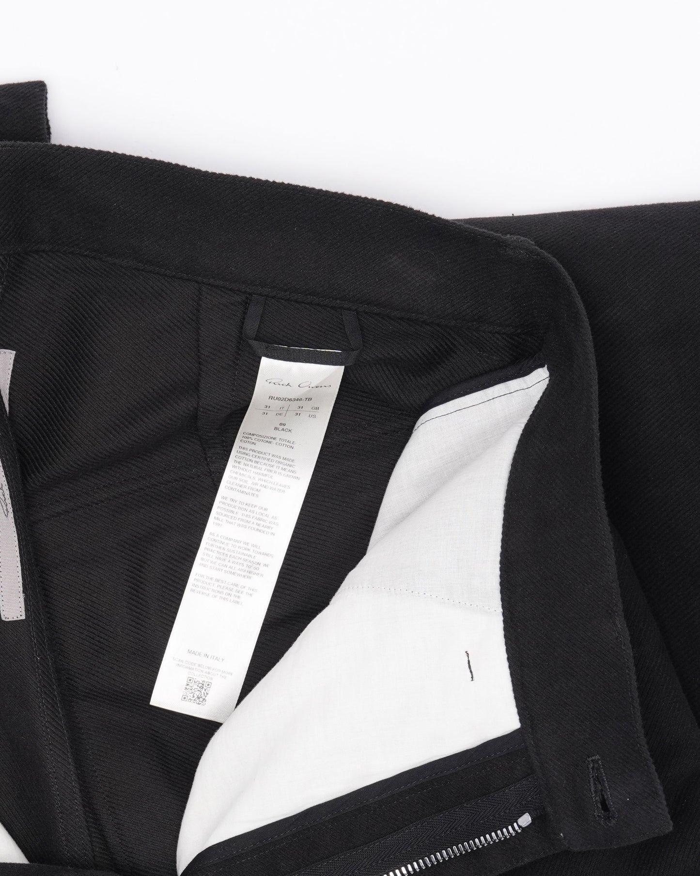 FW24 Porterville Stefan Brushed Canvas Wide Leg Cargo Pants