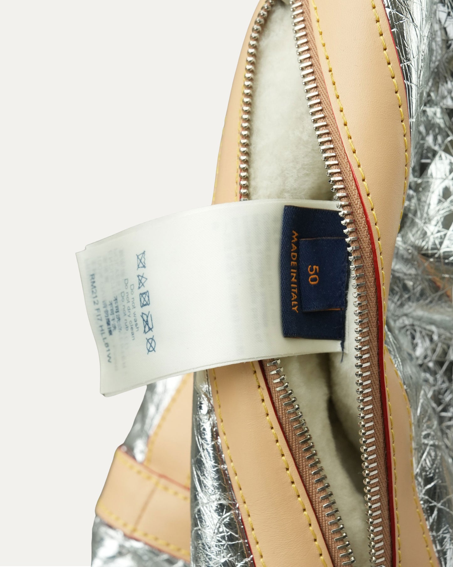 Mirror Monogram Shearling Jacket