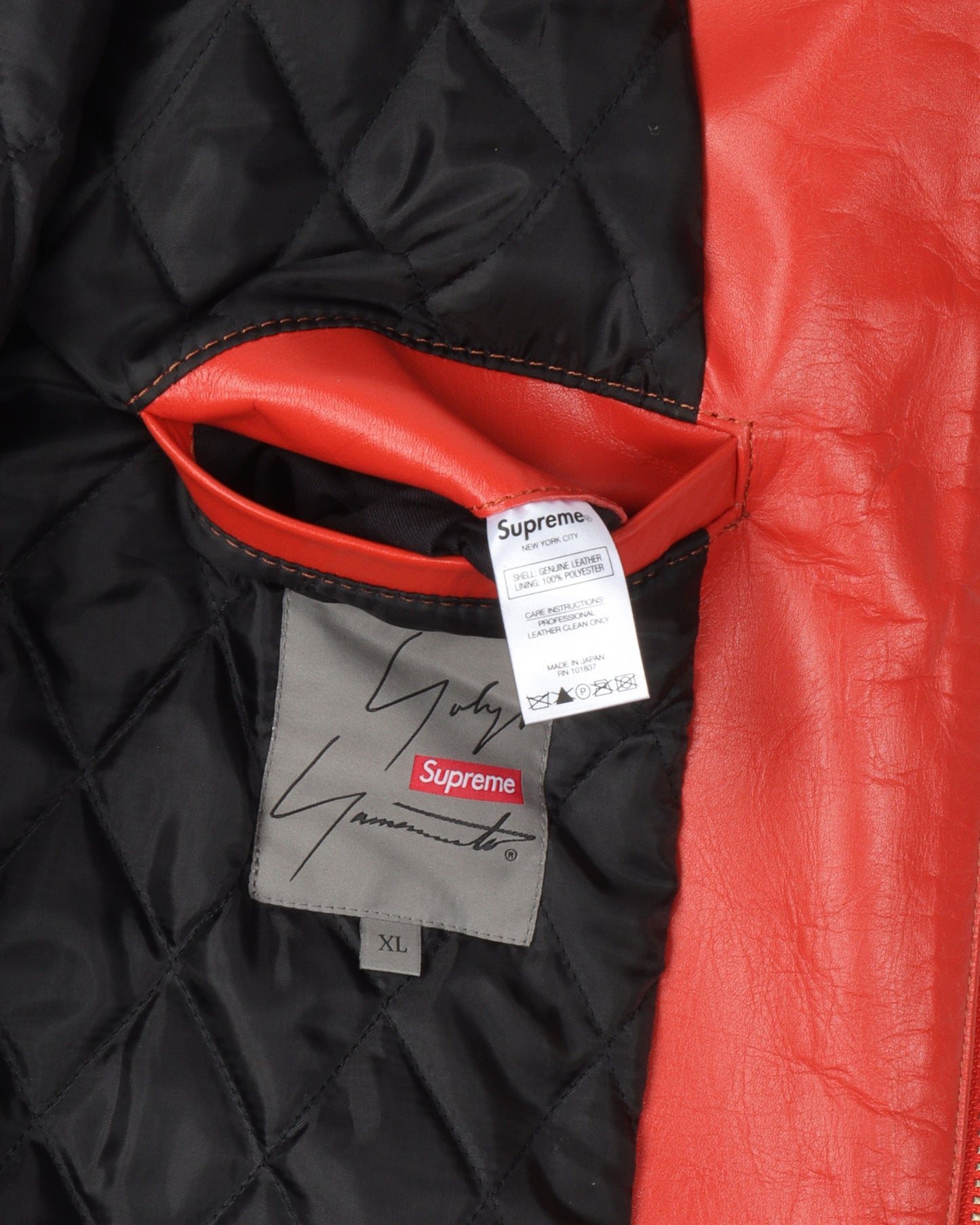 Yohji Yamamoto Leather Work Jacket