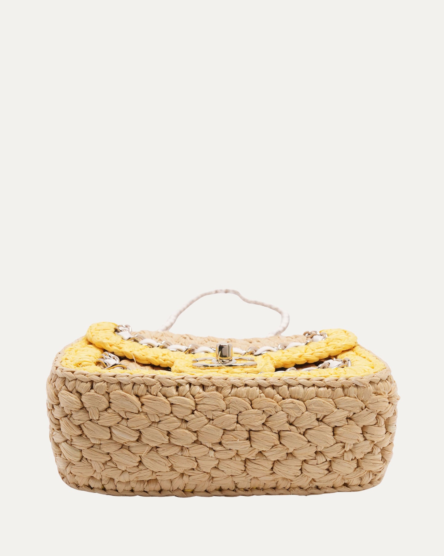 Raffia Chain Venice Beach Mini Flap Bag