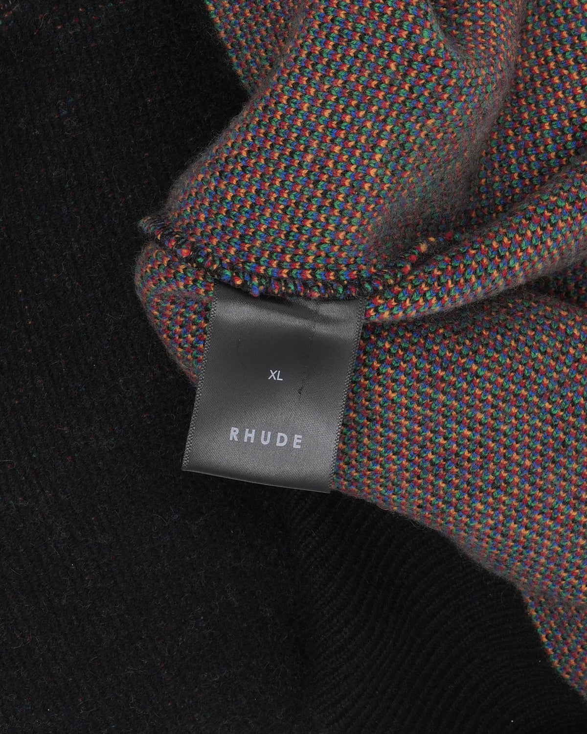 Cashmere-Wool Blend Bandana Sweater
